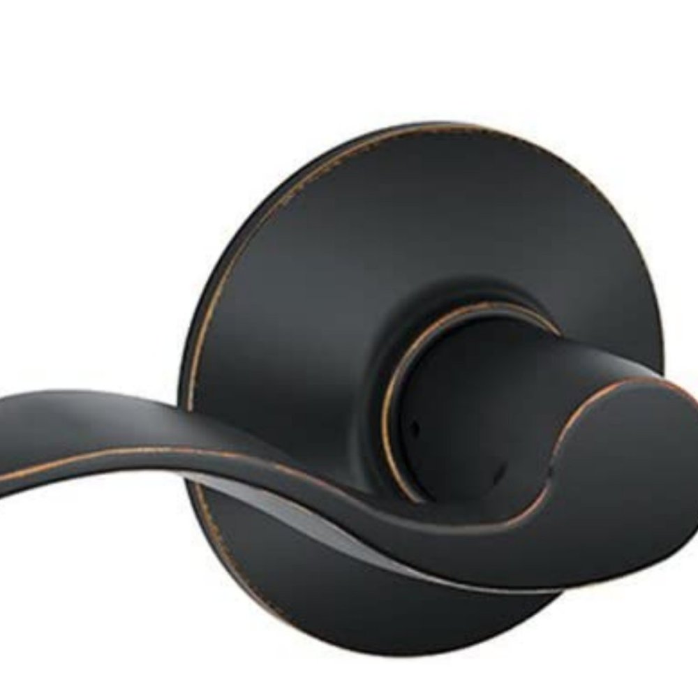 Schlage F10 ACC 716 Accent Hall and Closet Lever